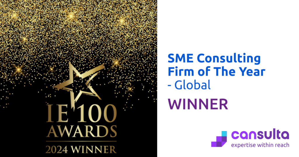 Cansulta WINS "SME Consulting Firm of the Year" at the 2024 International Elite 100 Global Awards